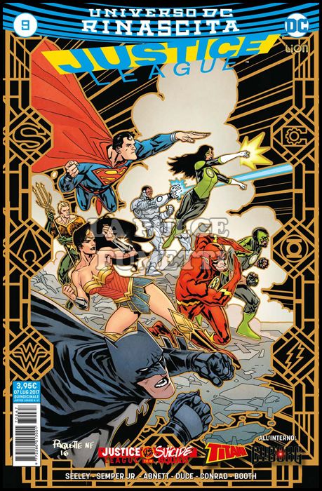 JUSTICE LEAGUE # 67 - JUSTICE LEAGUE 9 - RINASCITA